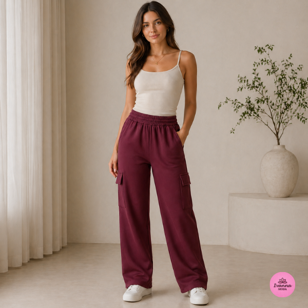 Pantalón Cargo para Mujer