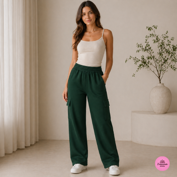 Pantalón Cargo para Mujer