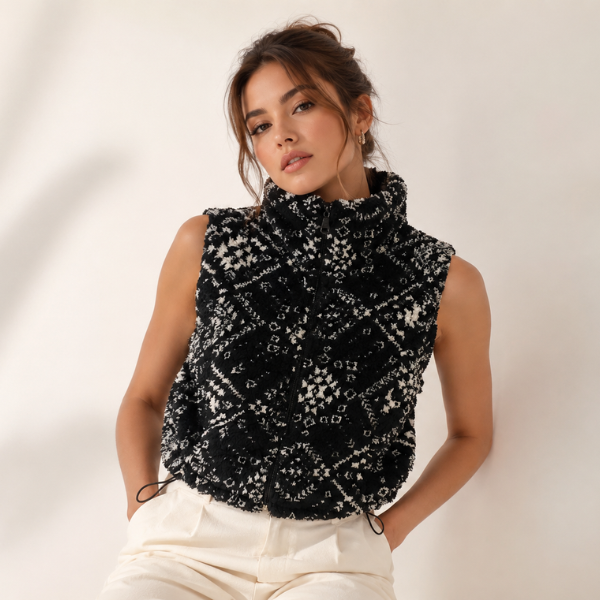 Chalecos Peludos Para Mujer